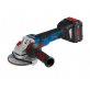 BOSCH GWS 18V-10 SC kampinis šlifuoklis 150 mm SOLO L-Boxx